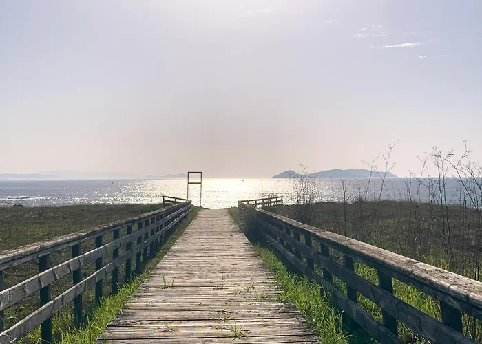 펜션 Casa Cunchas A 50 Metros De Area Da Cruz *