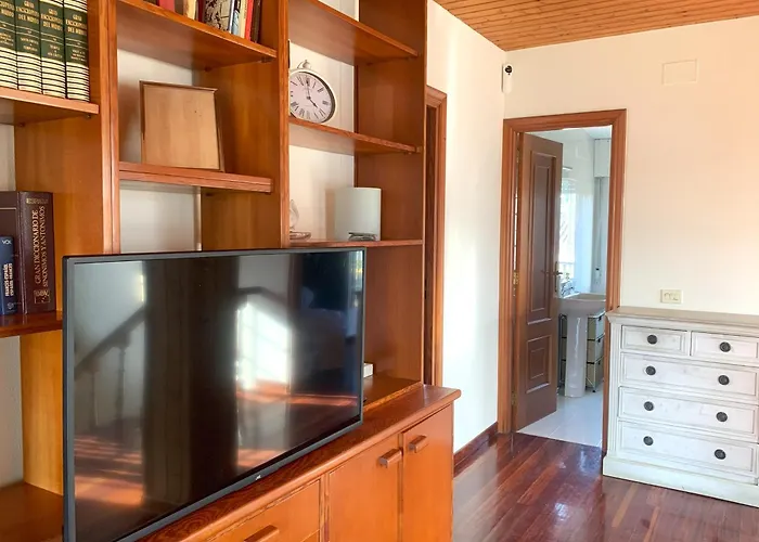 펜션 Casa Cunchas A 50 Metros De Area Da Cruz